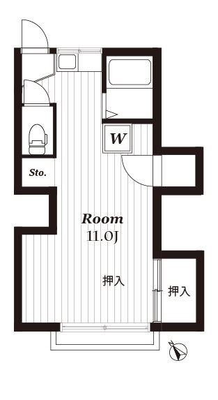 上馬ハイツ 間取り