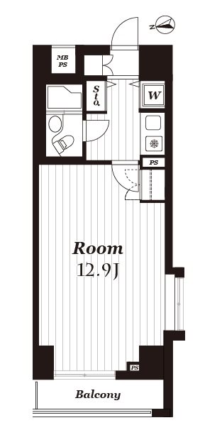 デュオ・スカーラ新宿 間取図・土地図